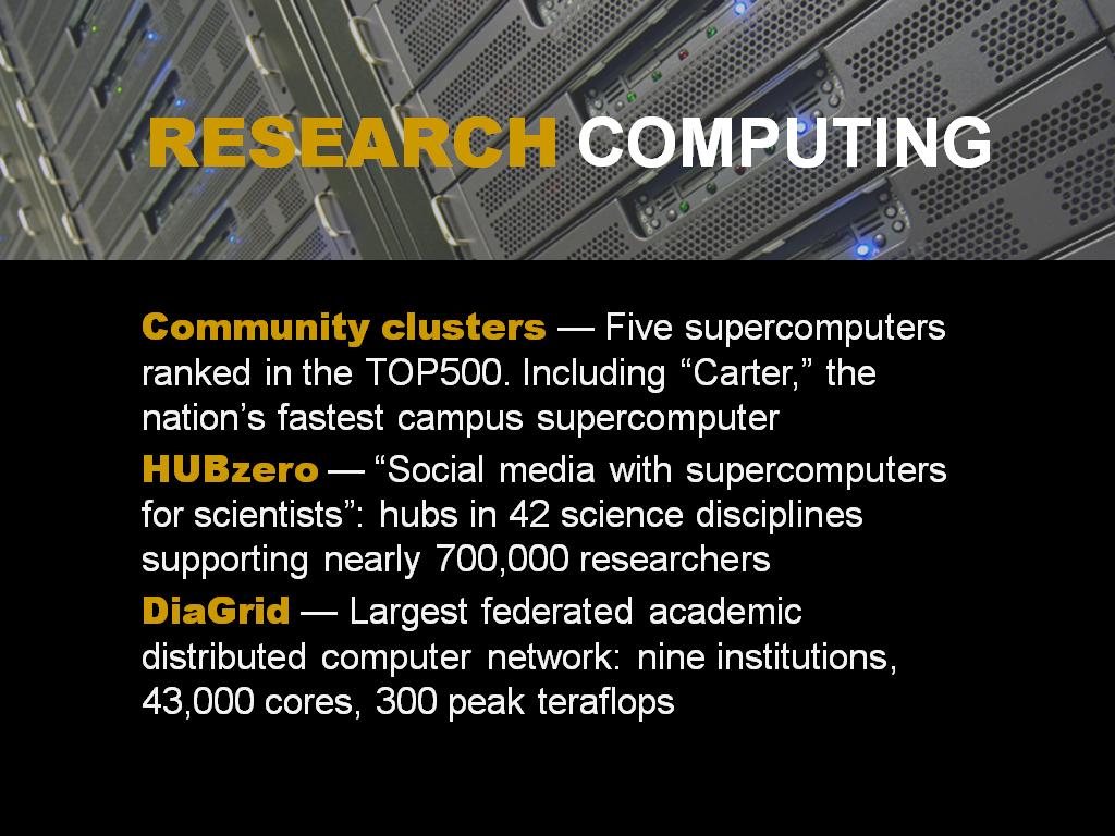 RESEARCH COMPUTING