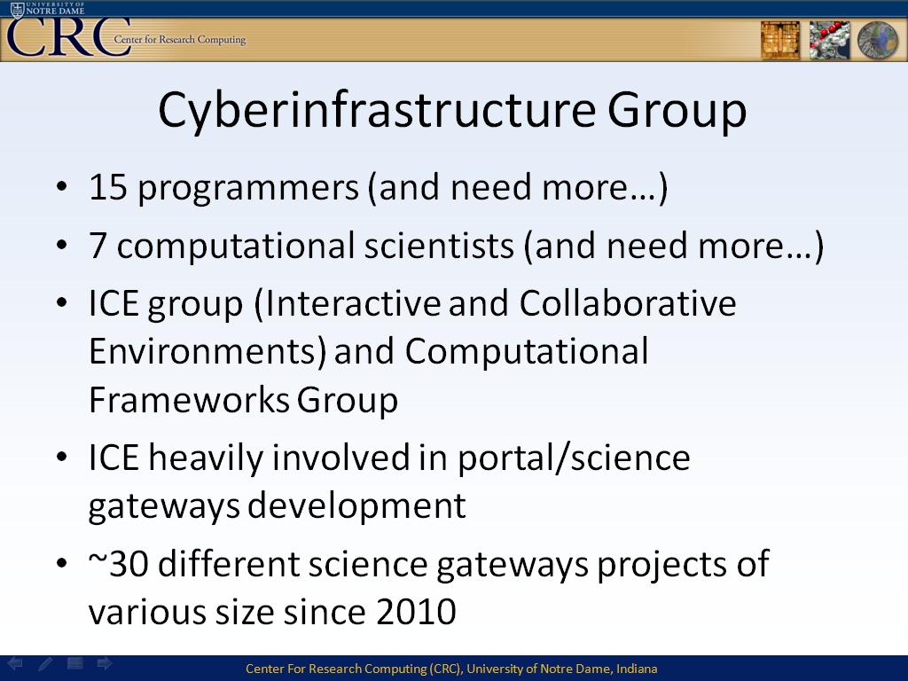 Cyberinfrastructure Group