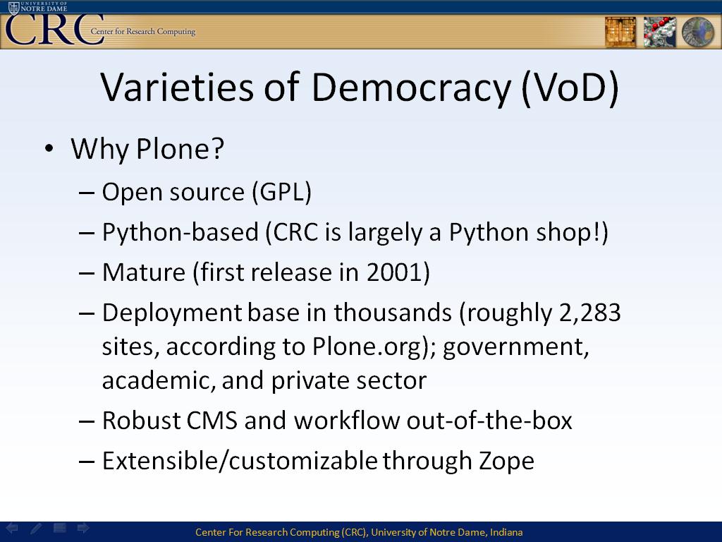 Varieties of Democracy (VoD)