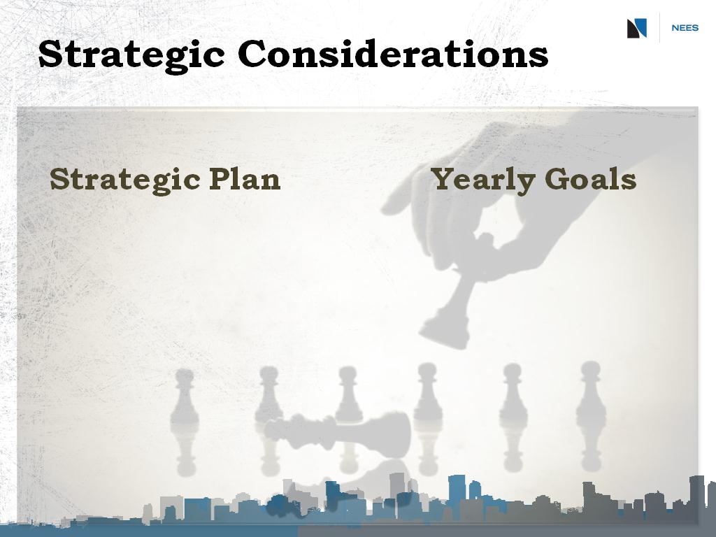 Strategic Considerations