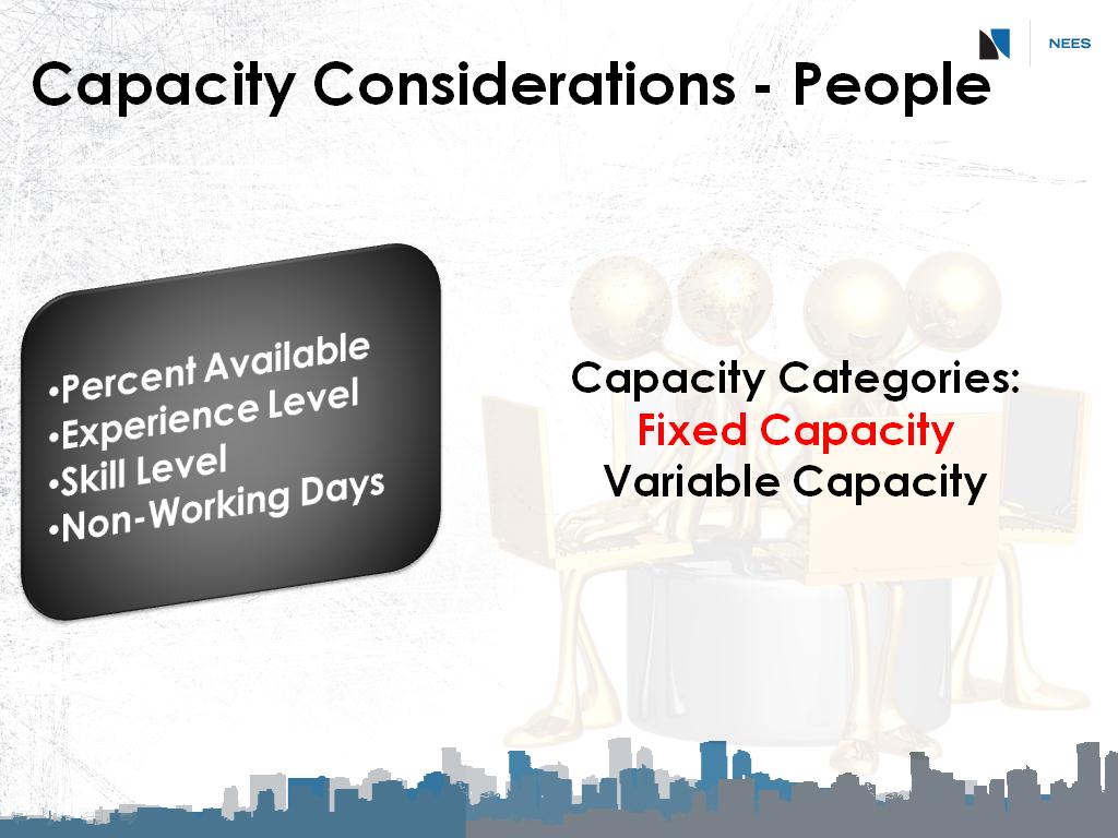 Capacity Considerations - People