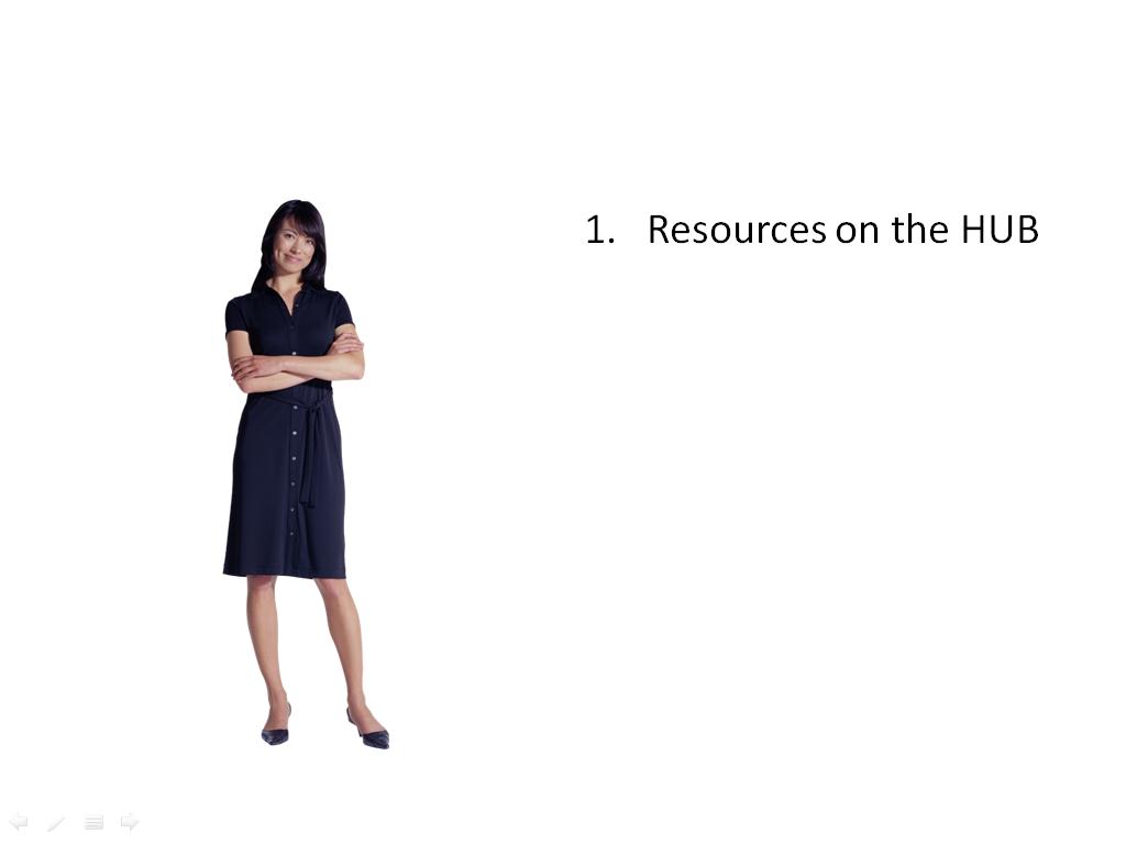 Resources on the HUB Ask other teachers / professors / professionals Collaborate to create a new resource