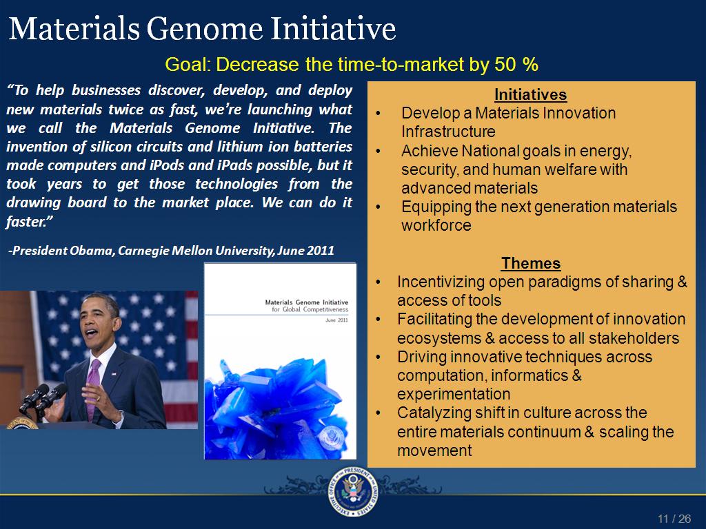 Materials Genome Initiative