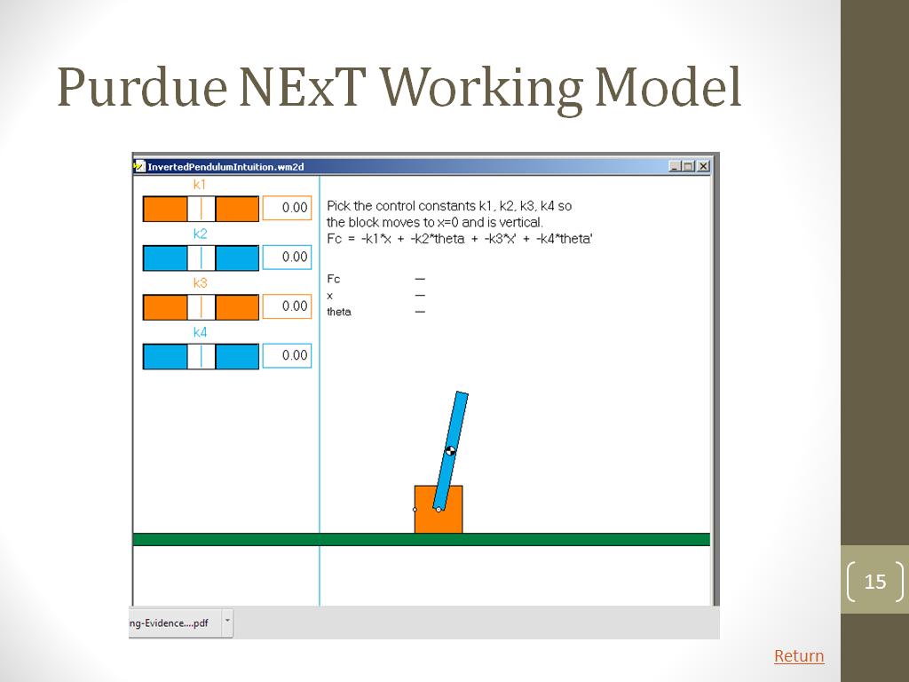 Purdue NExT Working Model