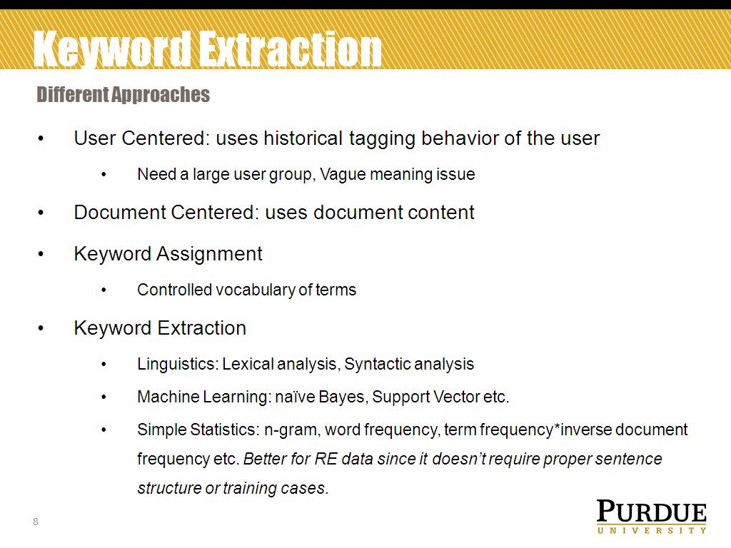 Keyword Extraction