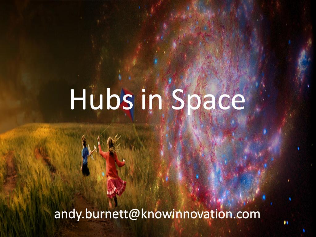 Hubs in Space