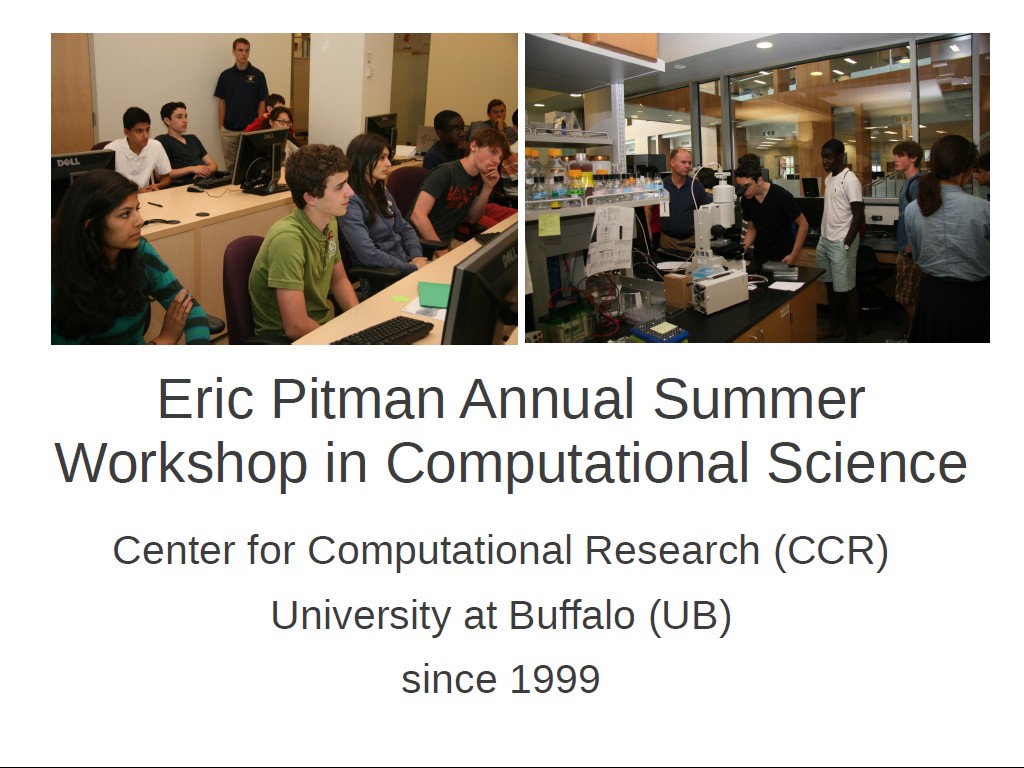 Eric Pitman Annual Summer