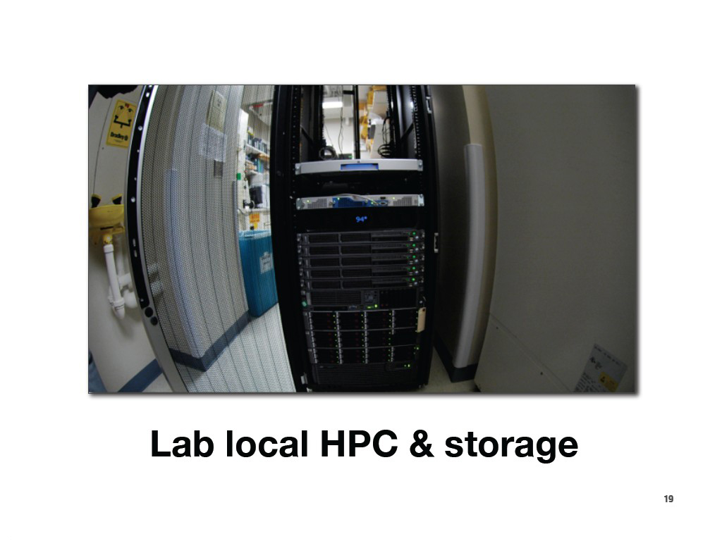 Lab local HPC & storage