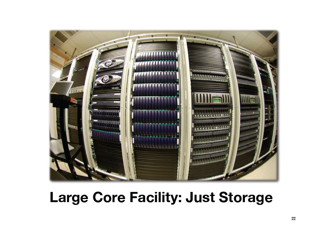 Large Core Facility: Just Storage