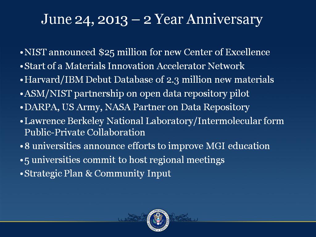 June 24, 2013 – 2 Year Anniversary