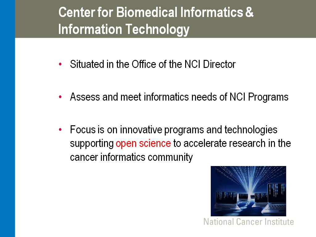 Center for Biomedical Informatics & Information Technology