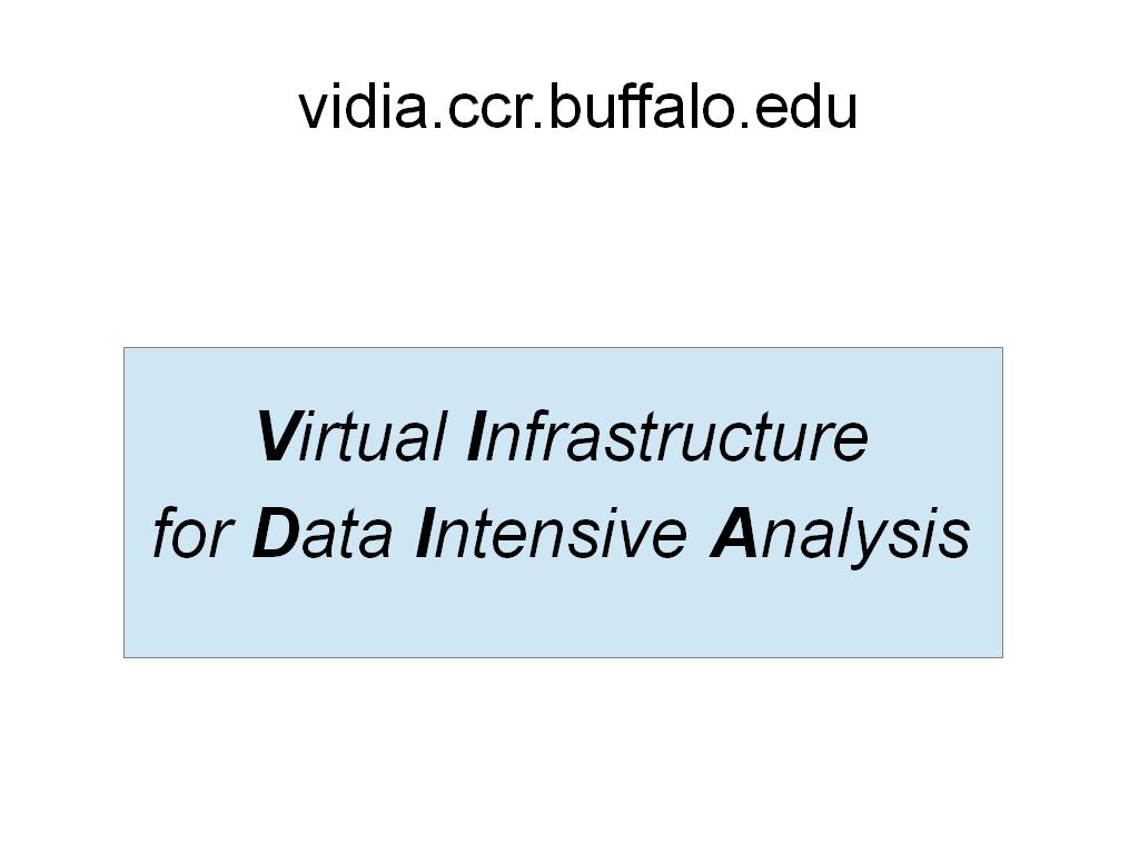 vidia.ccr.buffalo.edu