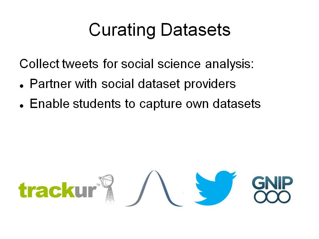 Curating Datasets