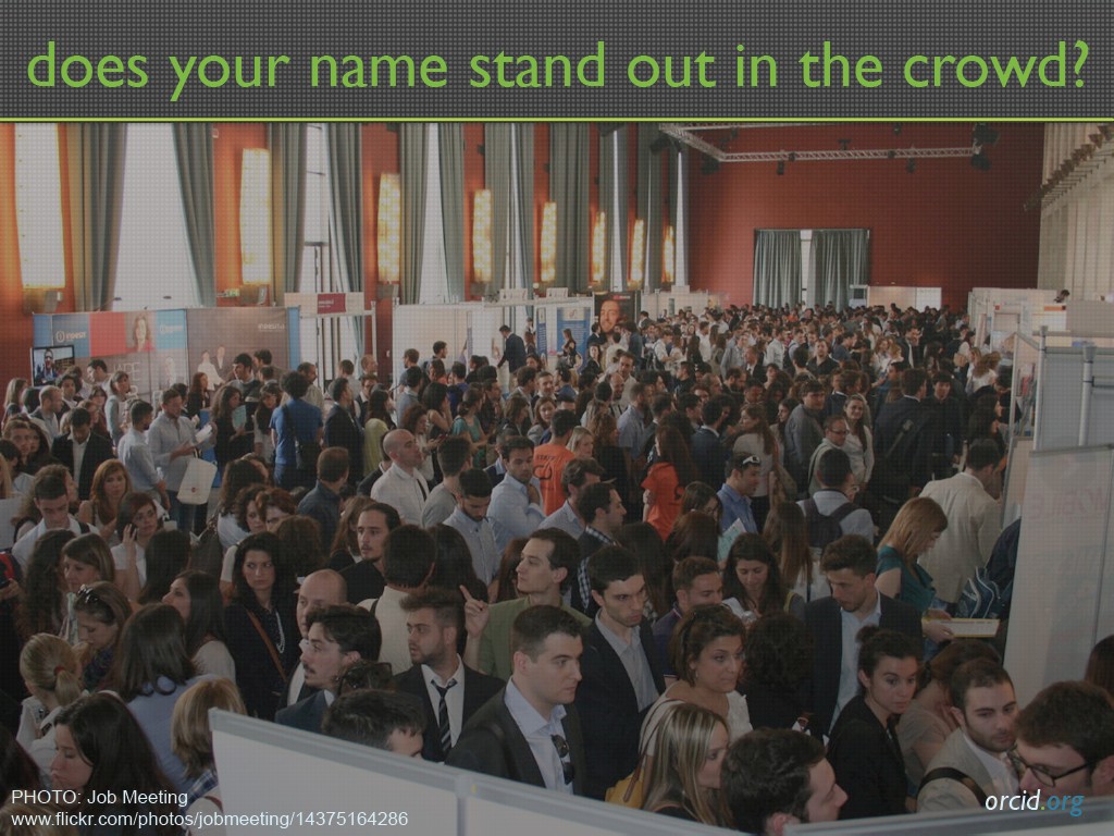 does your name stand out in the crowd?