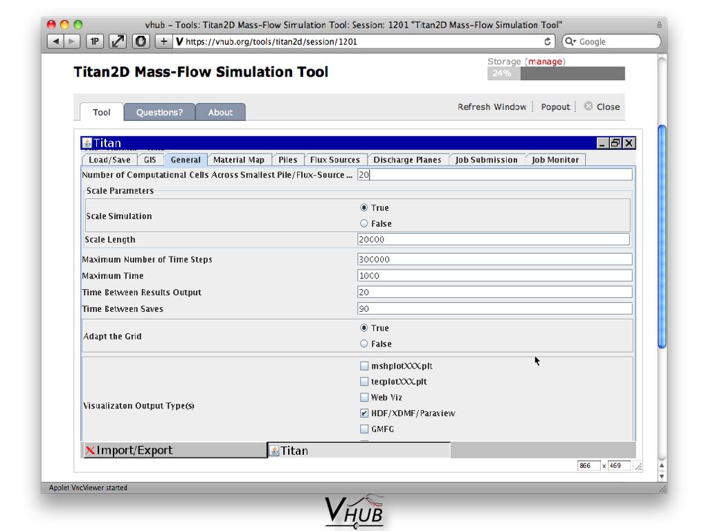 Example of a Simulation Tool