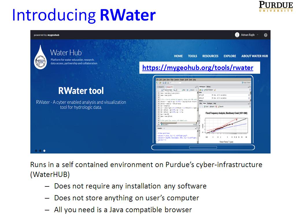 Introducing RWater