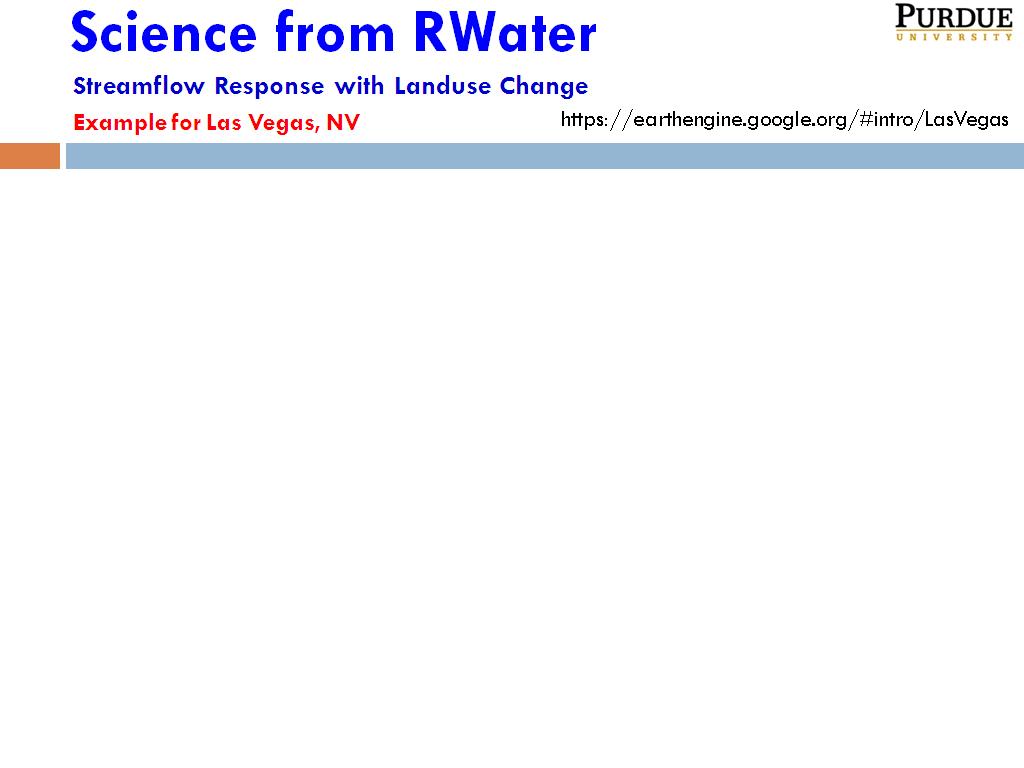 Science from RWater