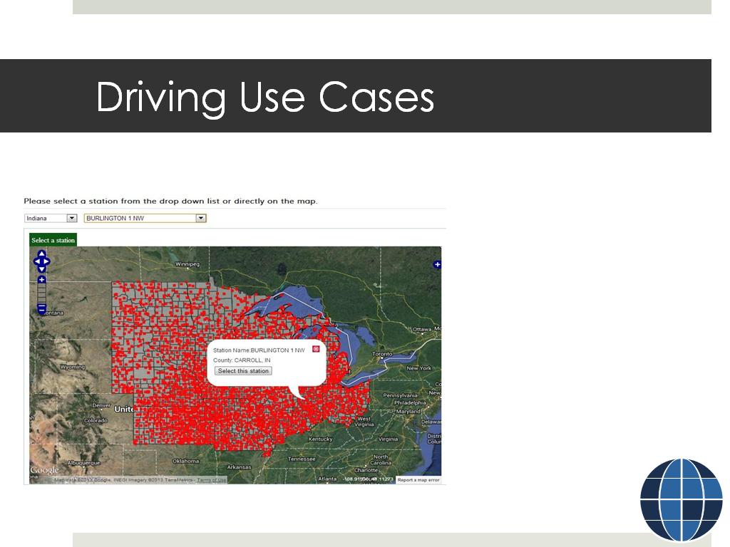 Driving Use Cases